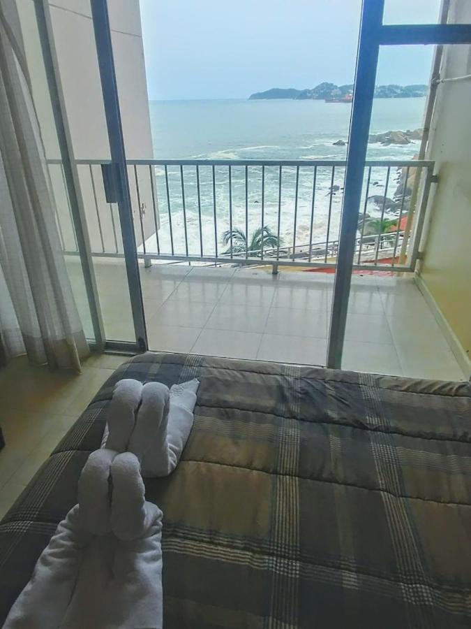 Suite En Torres Gemelas A Pie De Playa 611 Acapulco Luaran gambar