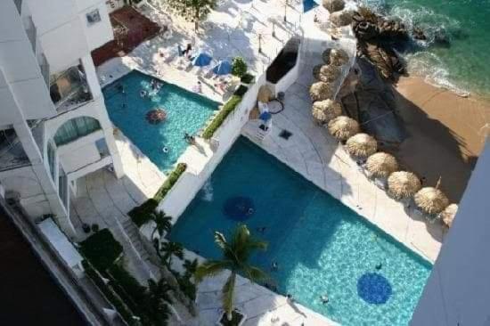 Suite En Torres Gemelas A Pie De Playa 611 Acapulco Luaran gambar