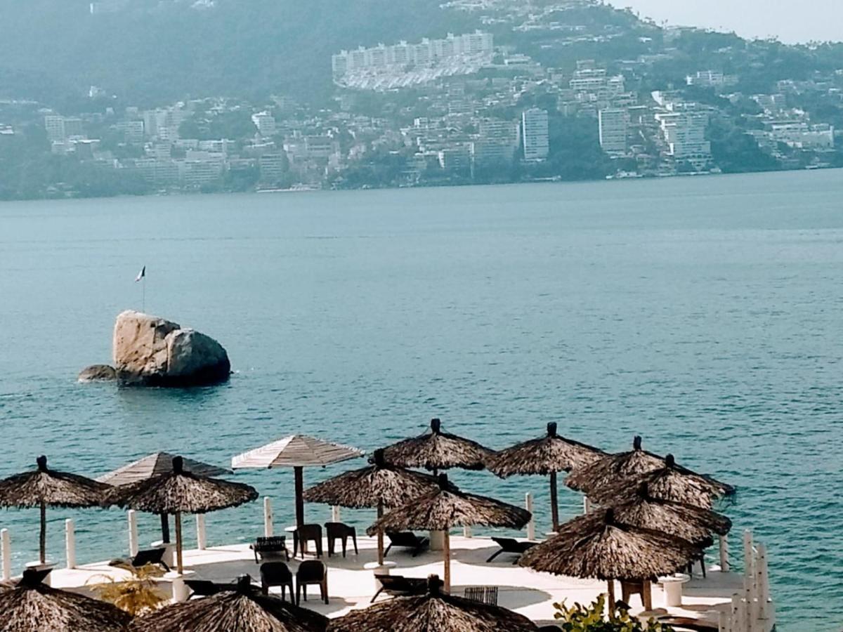 Suite En Torres Gemelas A Pie De Playa 611 Acapulco Luaran gambar